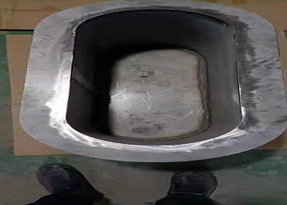 High Heat Resistance Sliver Color 0.1T Zinc Melting Pot